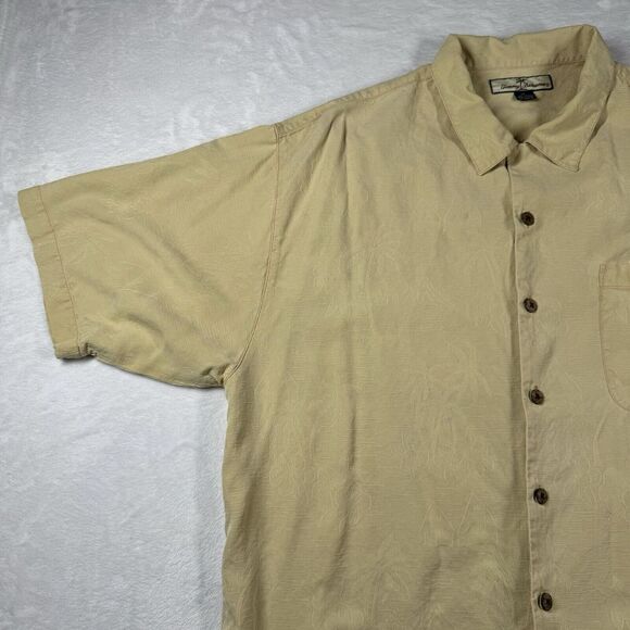 Tommy Bahama Camp Shirt Men's Extra Large Silk Short Sleeve Hawaiian Island‎ - Picture 3 of 12